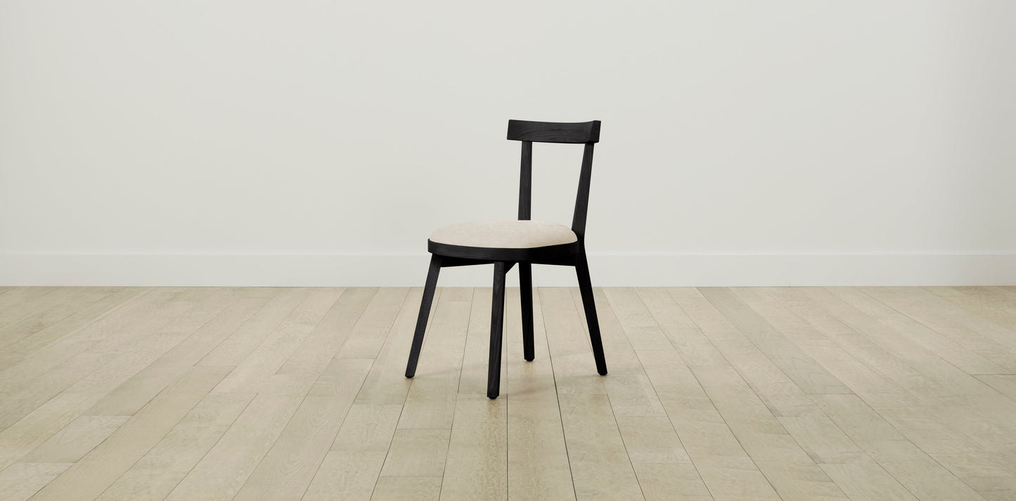 The Allen  - Performance Melange Weave Shell Dining Chair