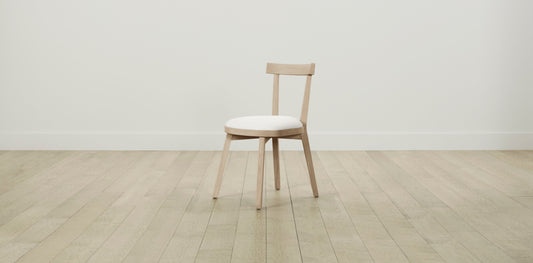 The Allen  - Performance Woven Chenille Lace Dining Chair