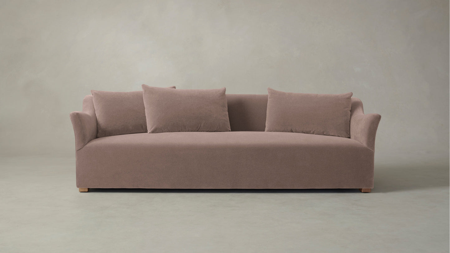 The Lenox  - Mohair Peony Sofa