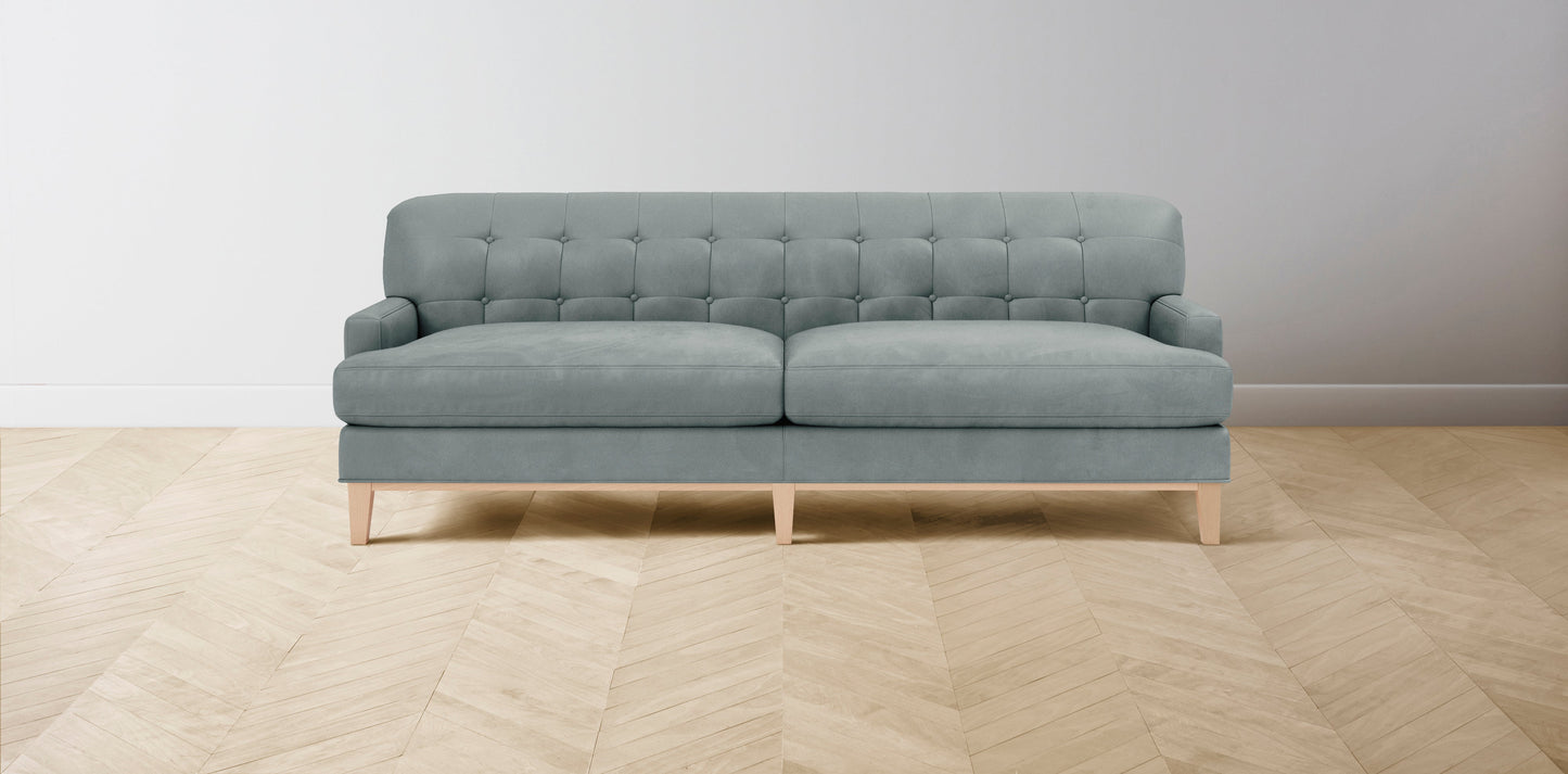The Ludlow  - Nubuck Leather Tide Sofa